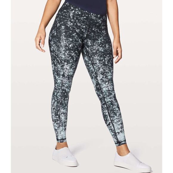 Lululemon Wunder Under Hi-Rise Tight *Nulux Effervescence Wunder Size 8 - Picture 1 of 6
